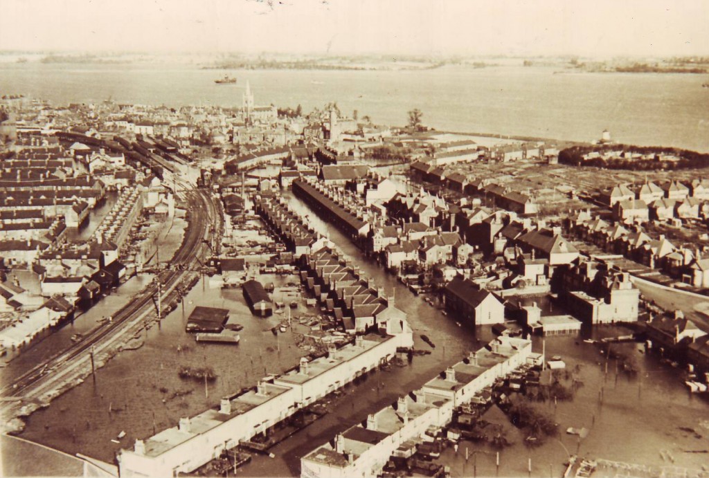 Flooded Harwich