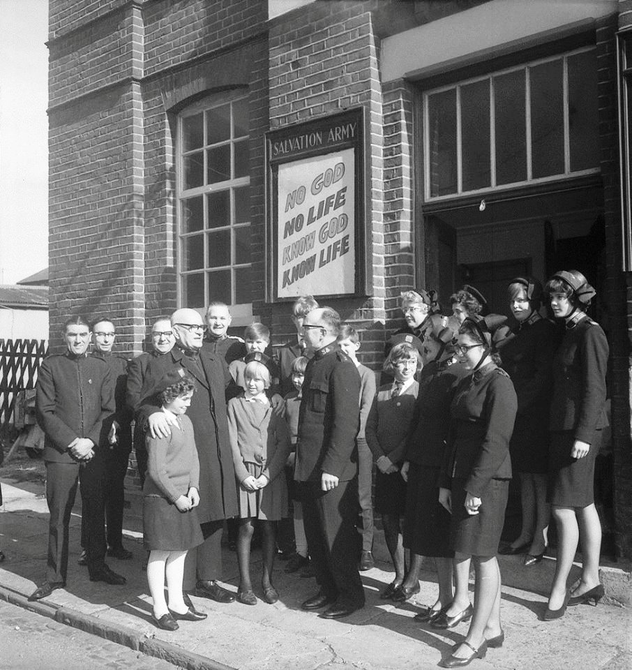 Salvation Army visit 1967